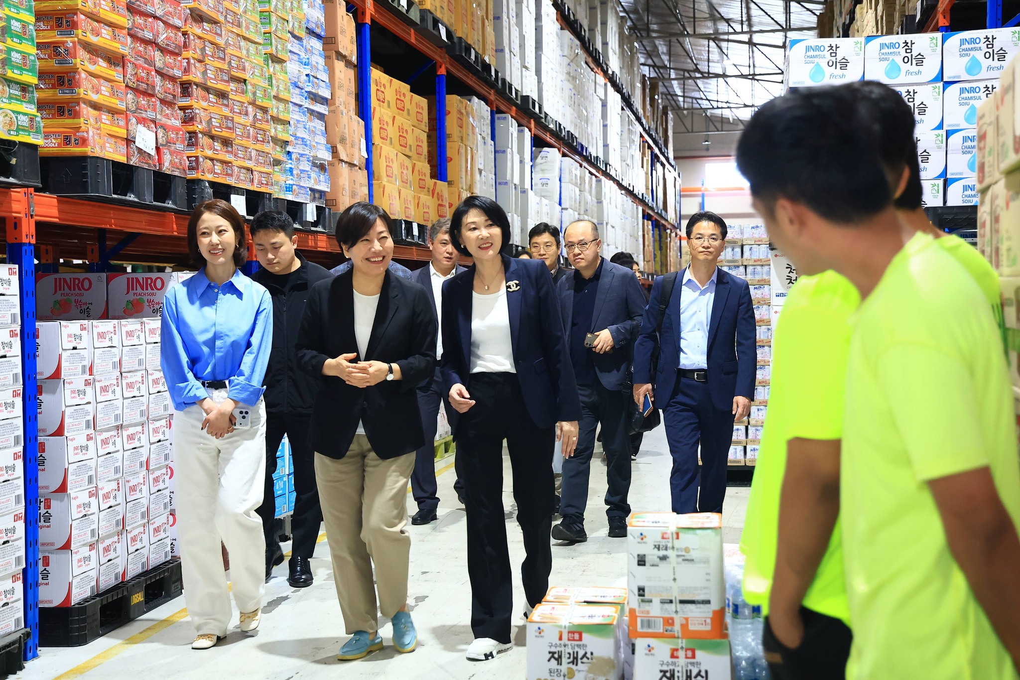 송미령 장관, 필리핀 K-푸드+ 수출 현장 방문