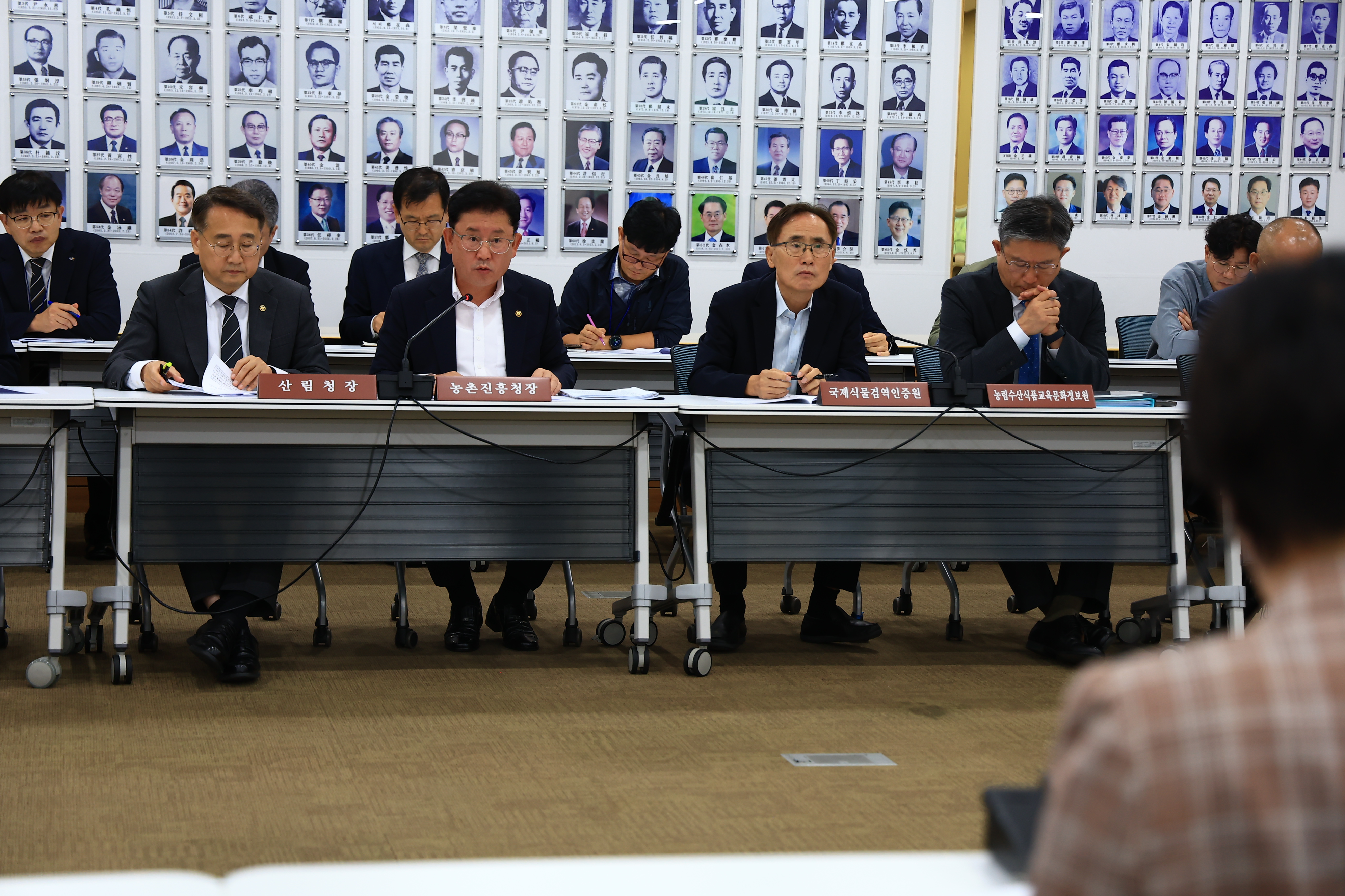 송미령 장관, 양청·산하기관 현안과제 및 보안·안전시스템 점검