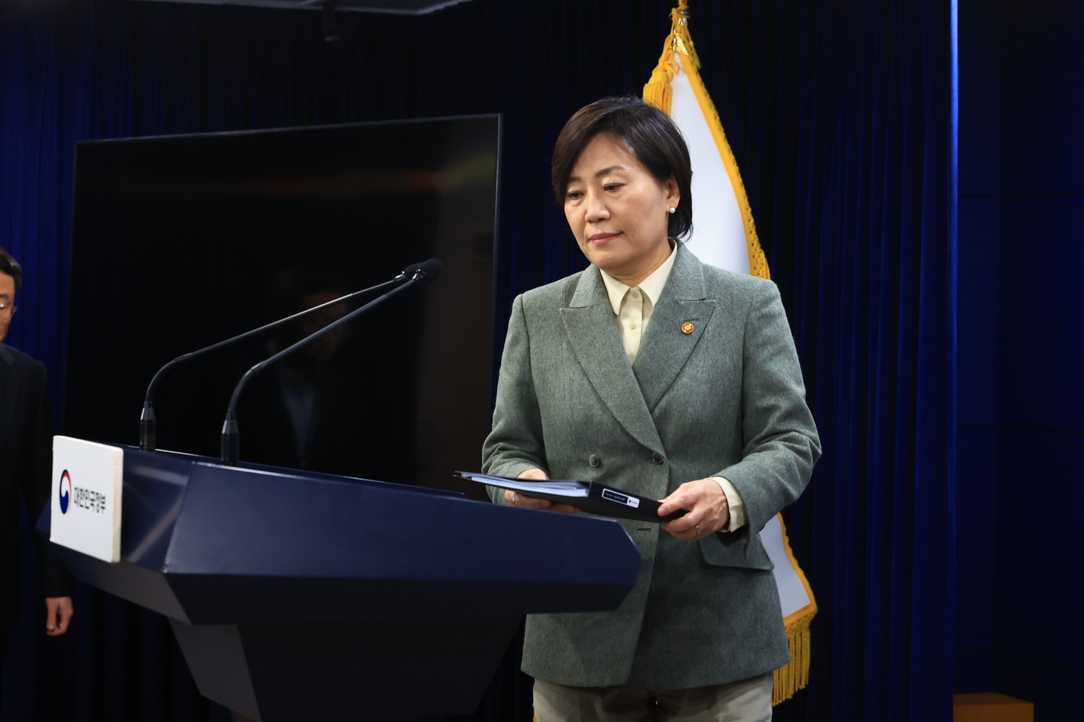 송미령 장관, 농림축산식품부 소관 4개 법률안 본회의 의결에 대한 입장 브리핑
