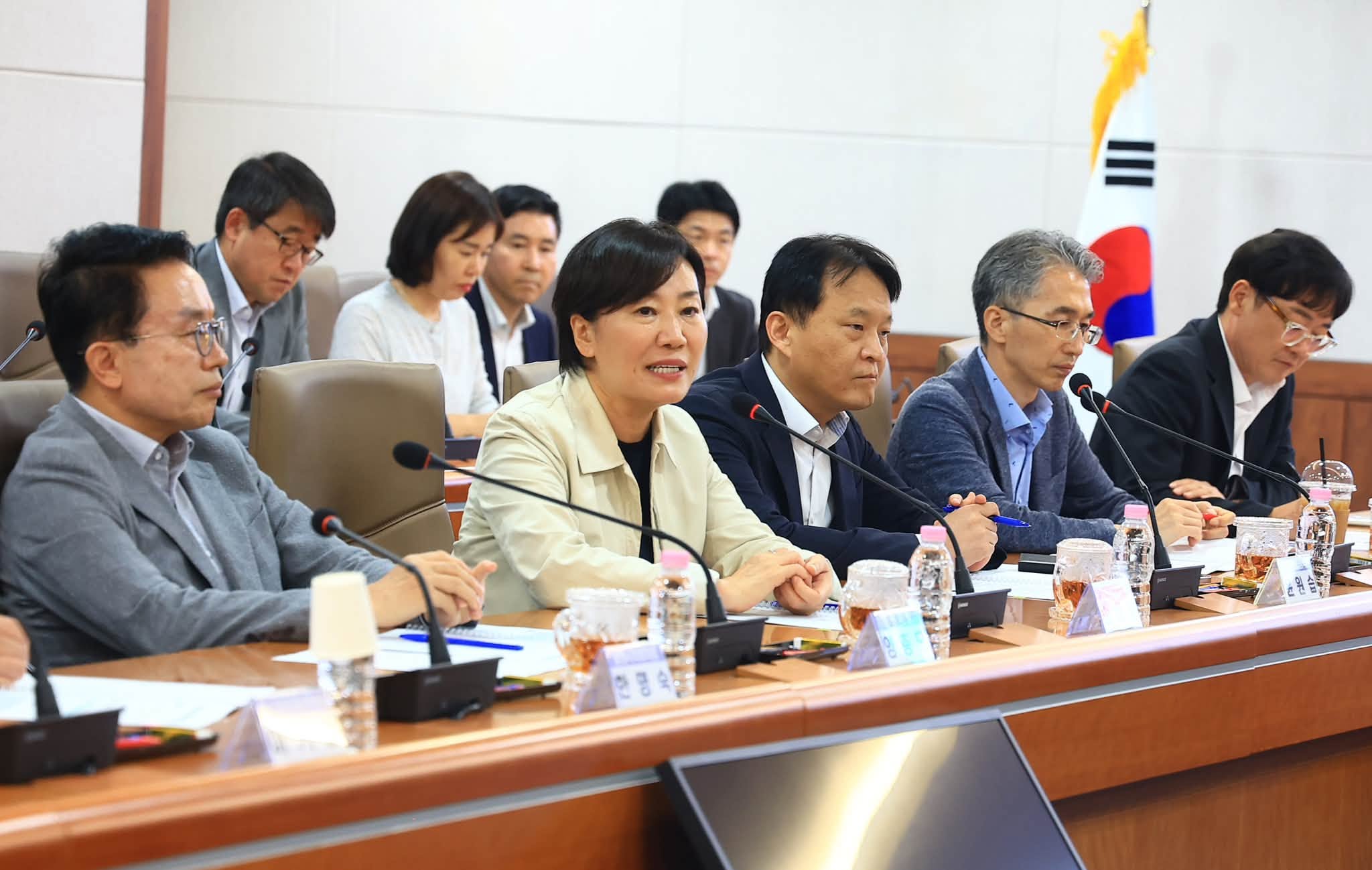 송미령 장관, 농지전수조사 마을이장단 설명회