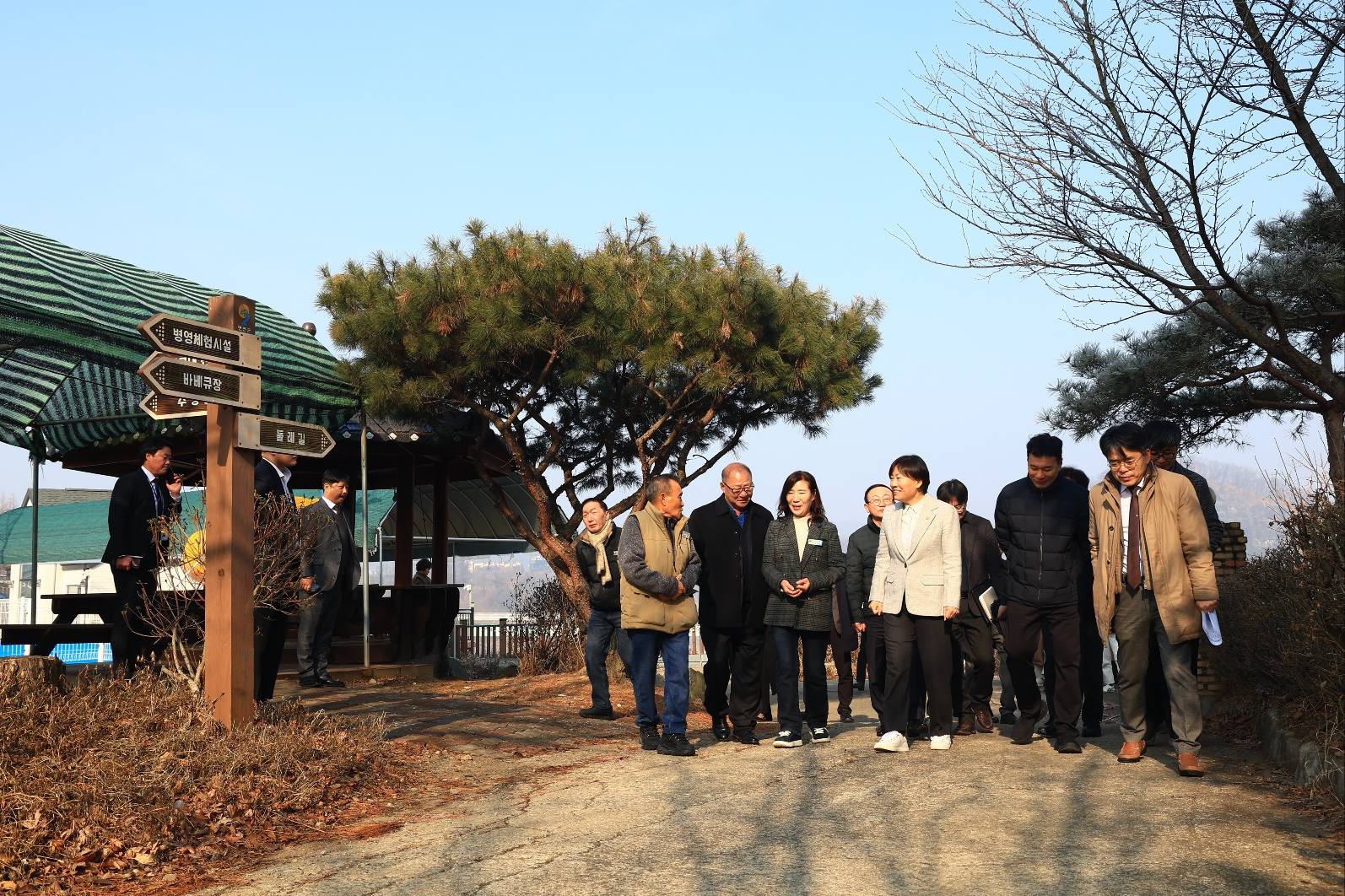 송미령 장관, 설맞이 농촌관광 활성화 현장 간담회