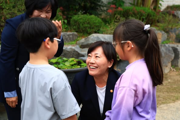 송미령 장관, 아동보육시설 방문