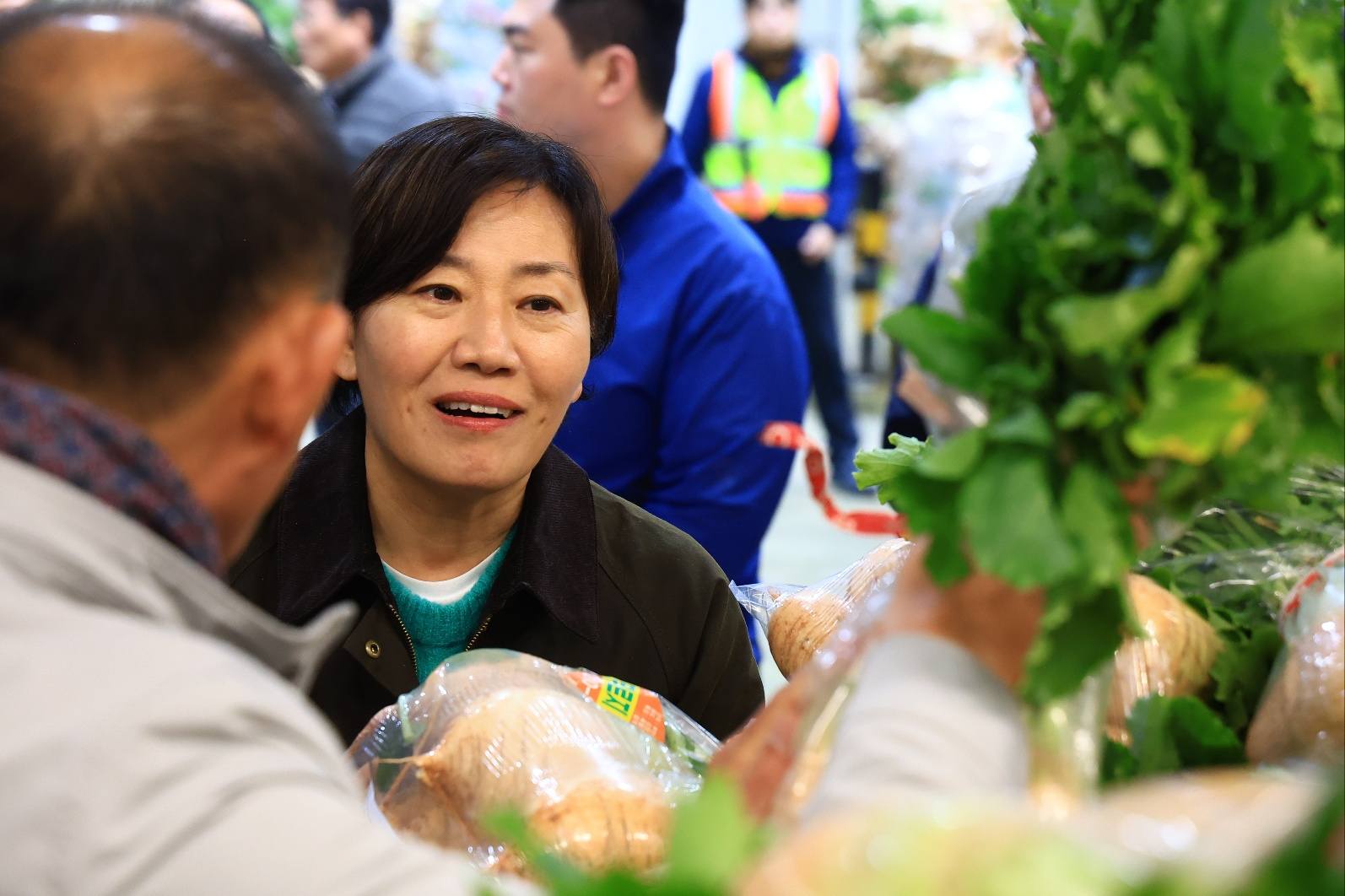 송미령 장관, 김장채소 수급상황 점검
