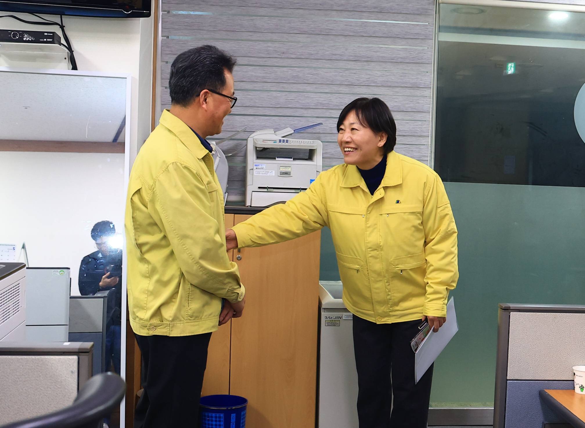 송미령 장관,  산림청 중앙산림재난상황실 방문 격려