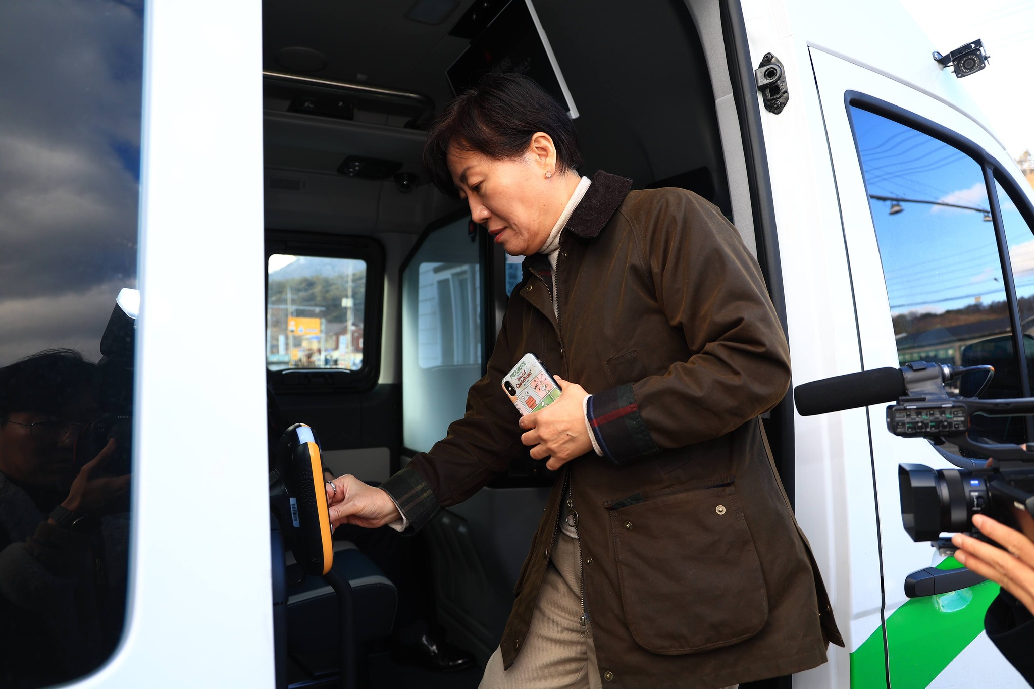 송미령 장관, 수요응답형 교통(DRT) 이용현황 점검 및 지역 주민들의 건의사항 청취