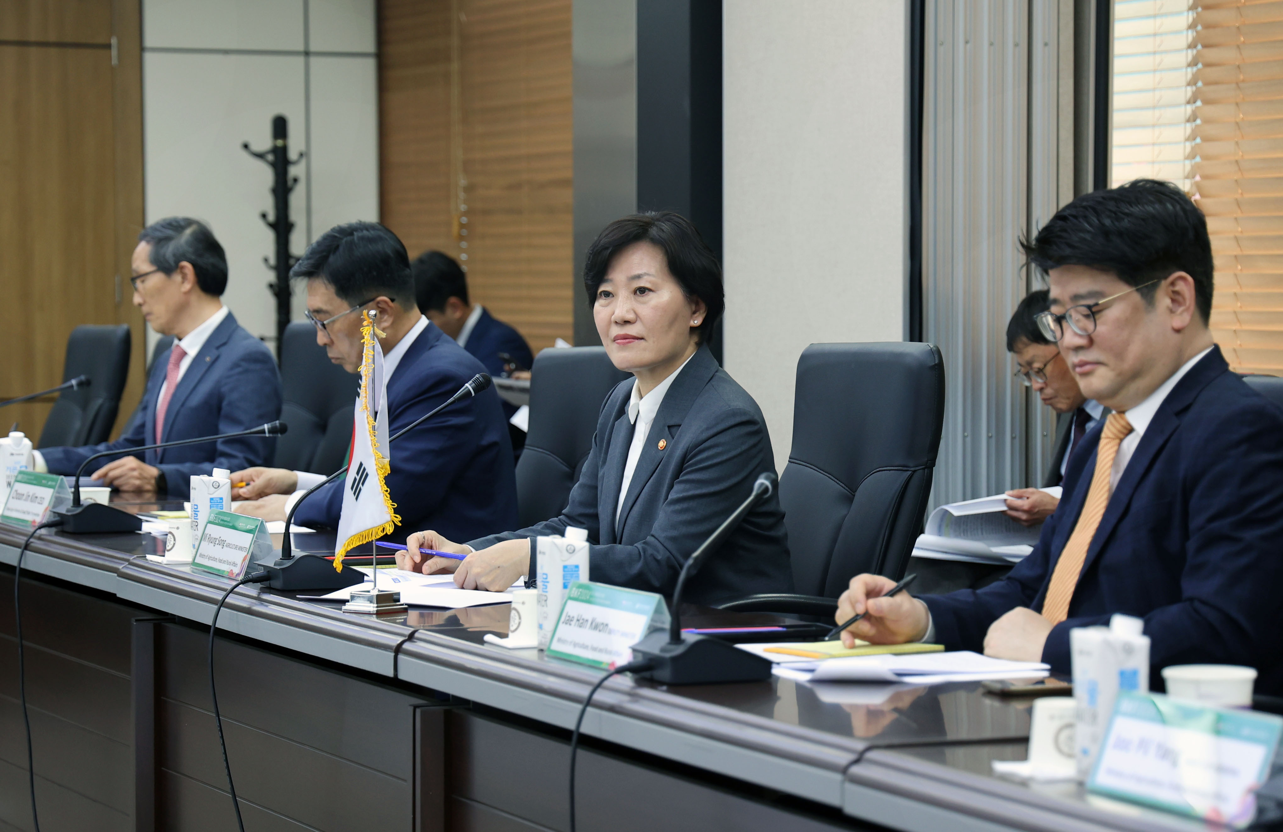 송미령 장관, 2024 바이어 초청 수출상담회(BKF+) 및 제1호 대‧중소기업 상생‧협업 협약