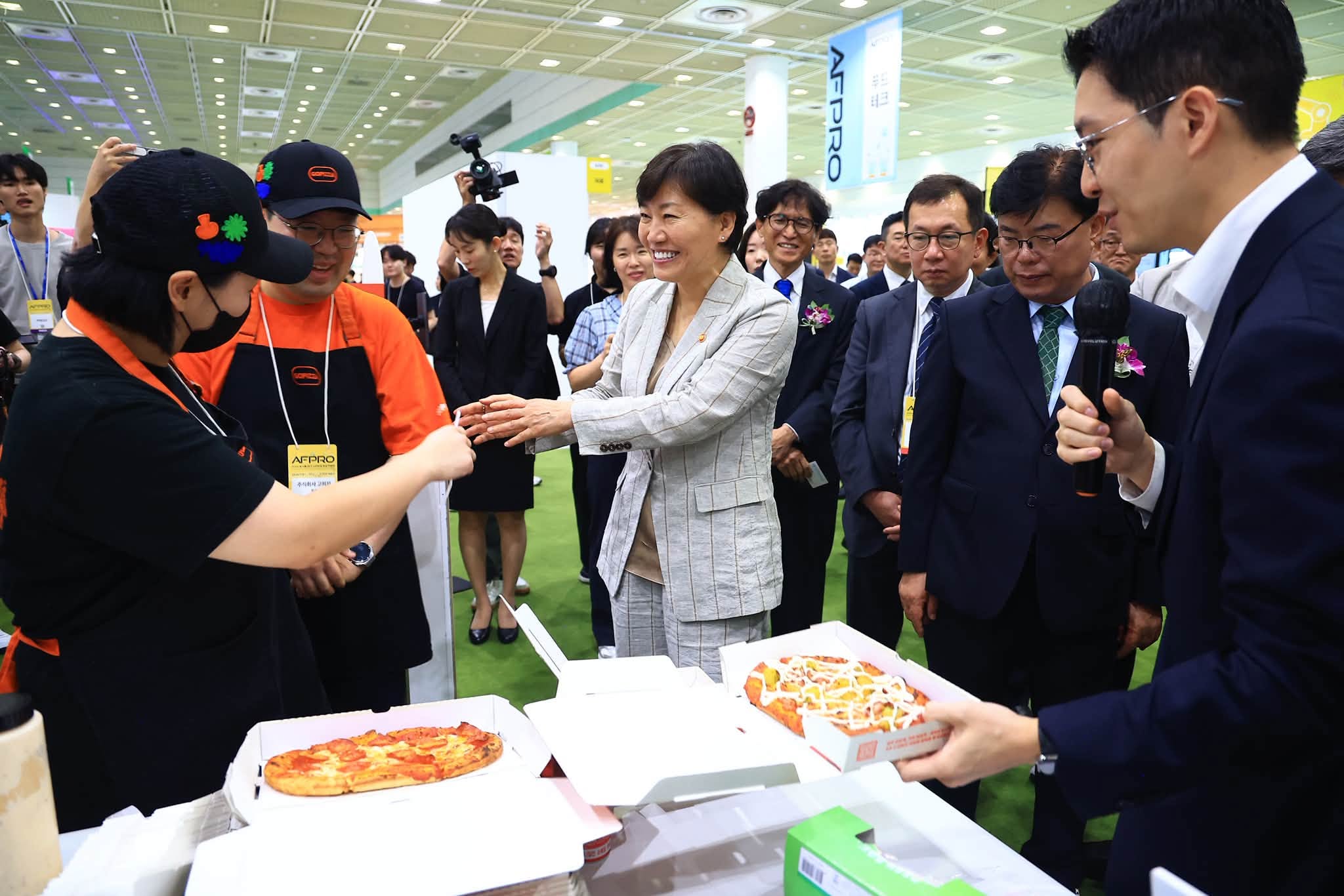송미령 장관, 「2026 농식품 테크 스타트업 창업박람회(AFPRO 2026)」 개막식