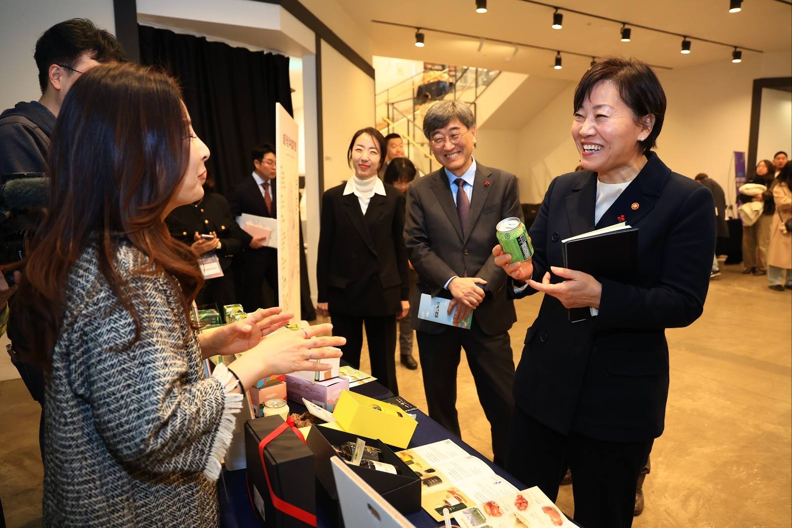 송미령 장관, 「농촌창업 네트워크 간담회 및 투자 쇼케이스」 참석