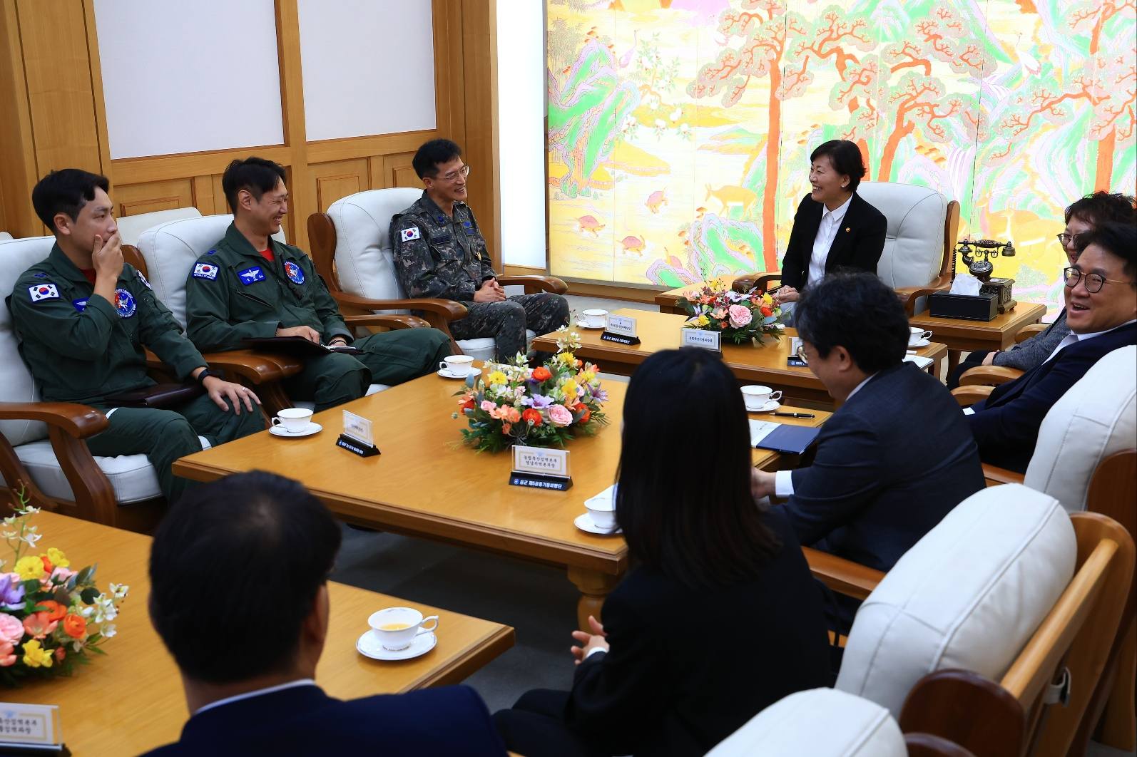 송미령 장관, APEC 정상회의 대비 김해공항 현장 점검