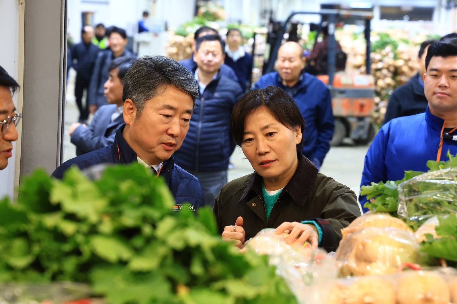 송미령 장관, 김장채소 수급상황 점검