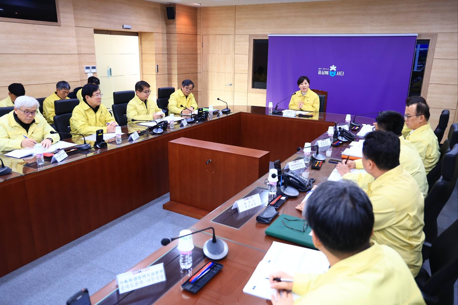 송미령 장관, 조류인플루엔자 방역 상황 점검