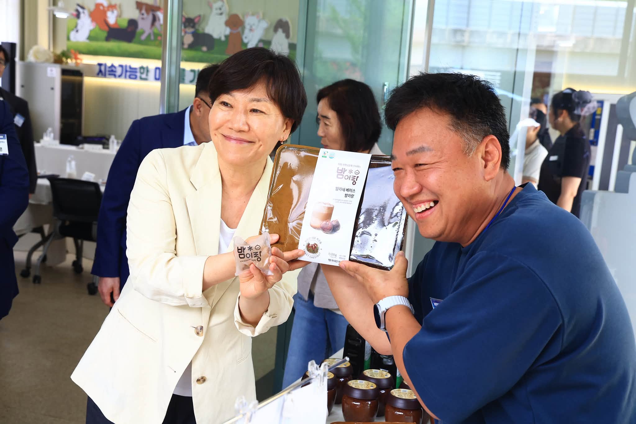 송미령 장관, 제1호 농촌특화지구 현장방문