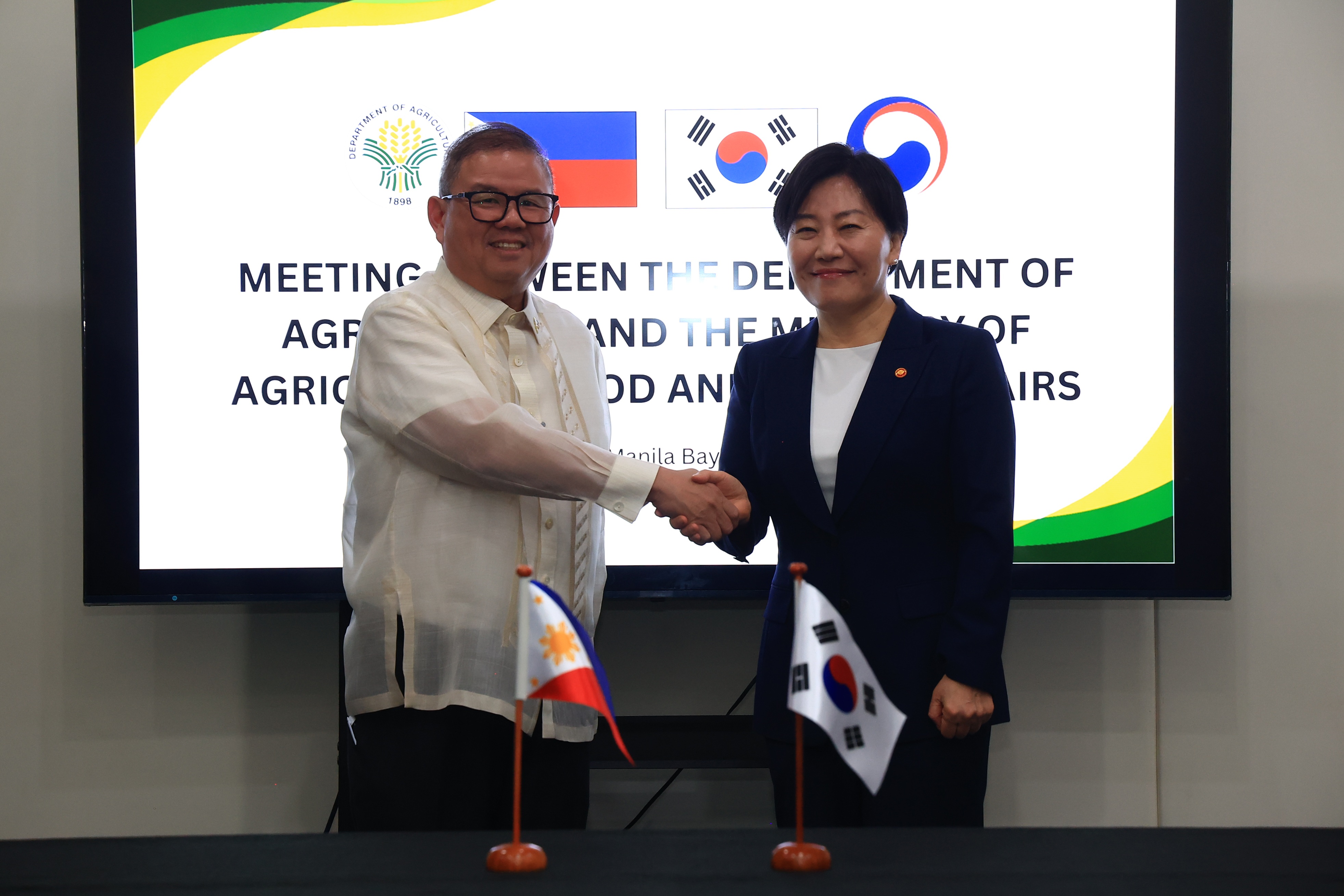 한-싱가포르, 한-필리핀 농업 협력 확대