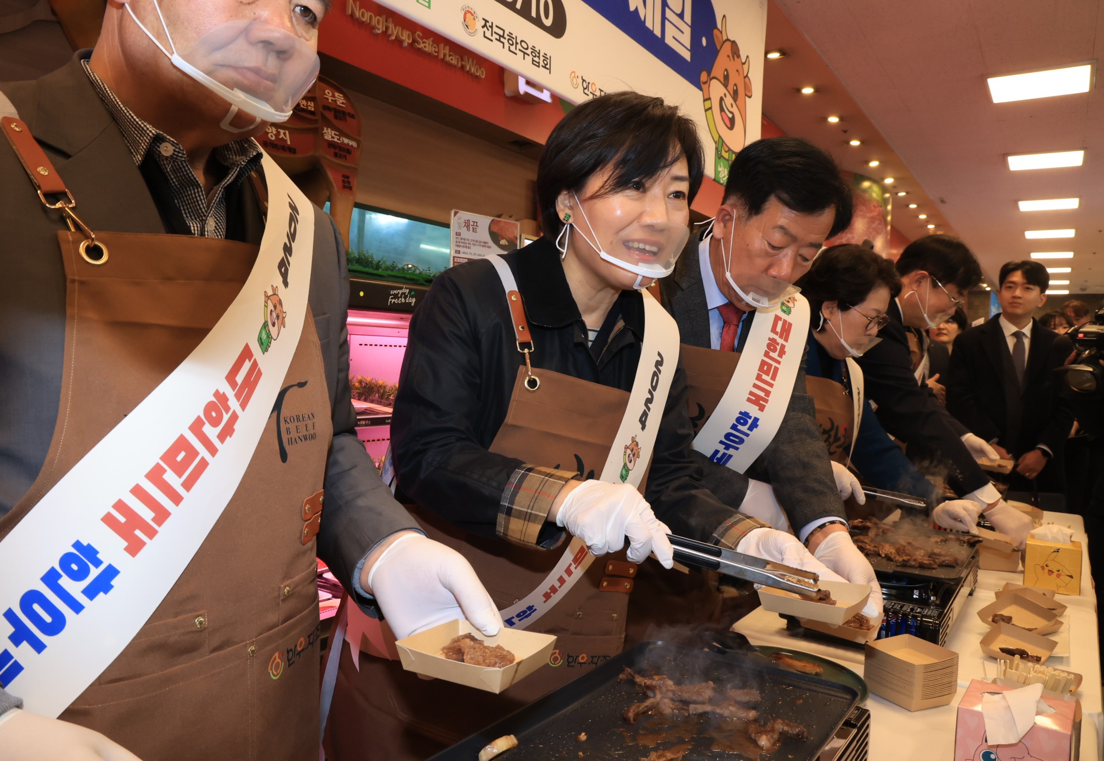 송미령 장관, 소(牛)프라이즈 2024 대한민국 한우세일’ 기념행사