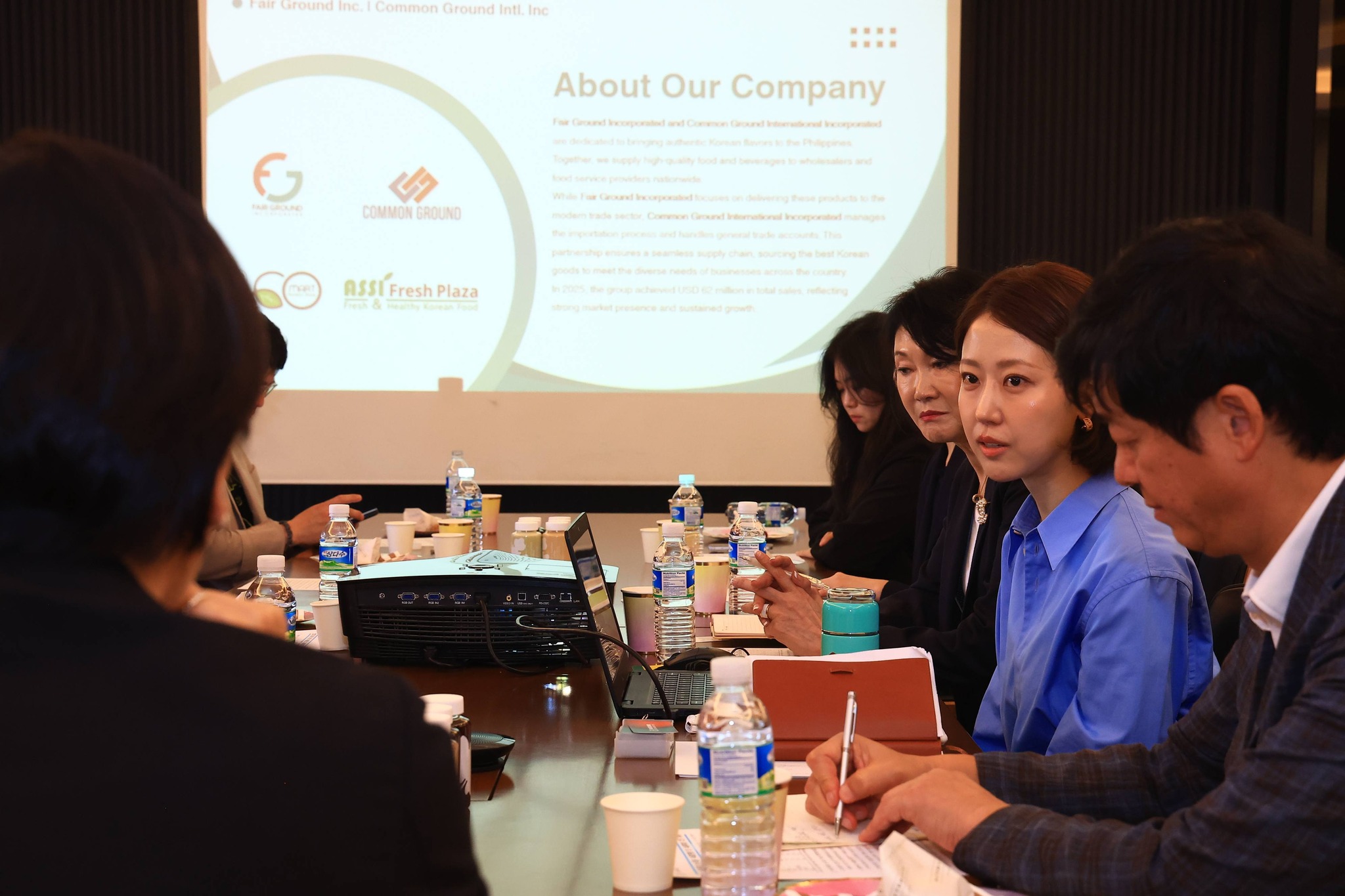 송미령 장관, 필리핀 K-푸드+ 수출 현장 방문