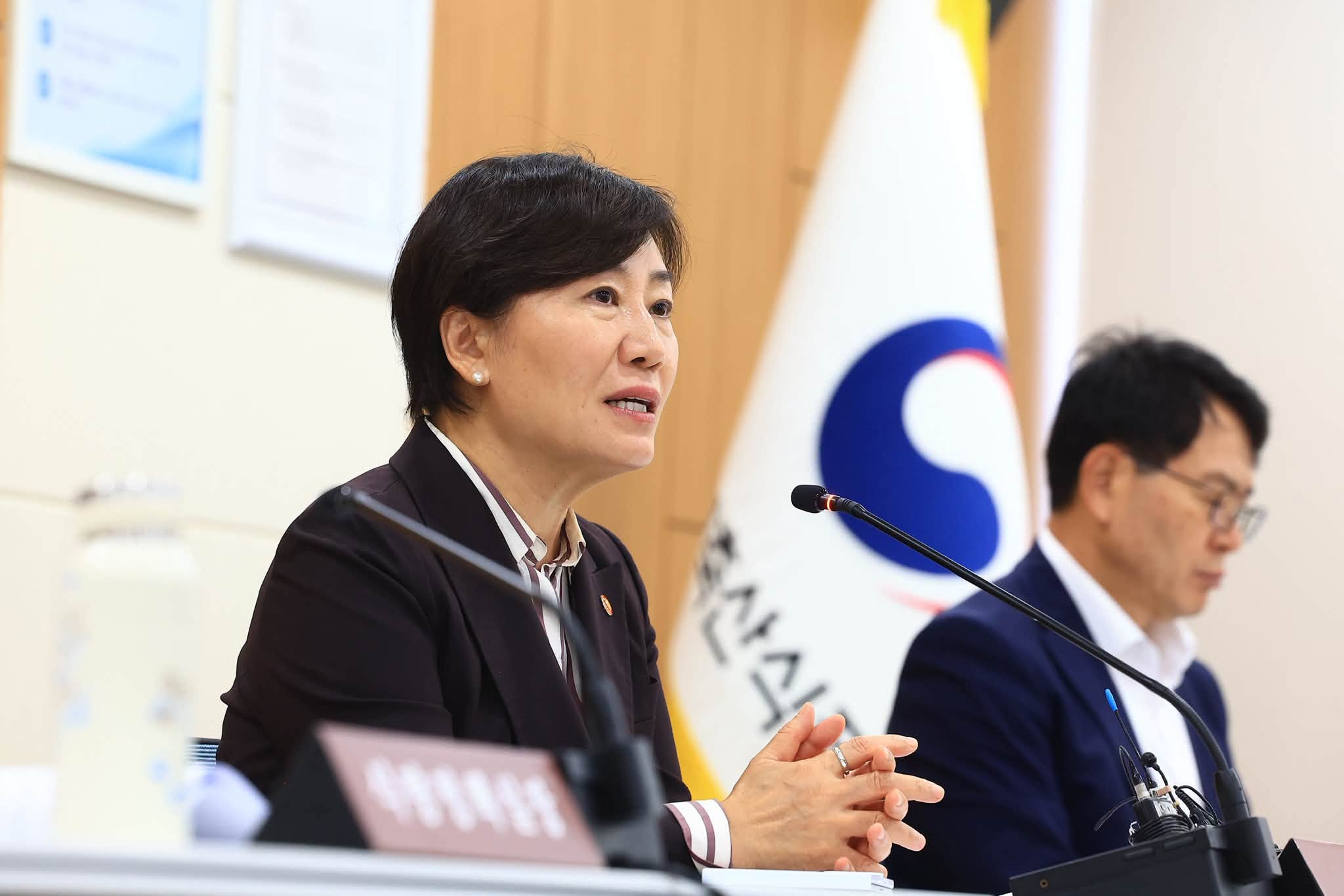 송미령 장관, 출입기자단 간담회