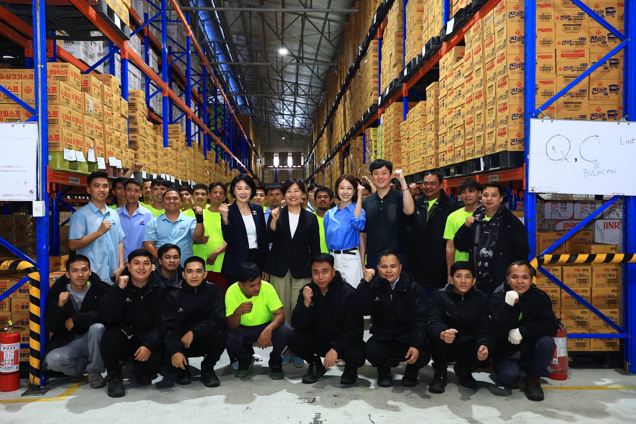 송미령 장관, 필리핀 K-푸드+ 수출 현장 방문