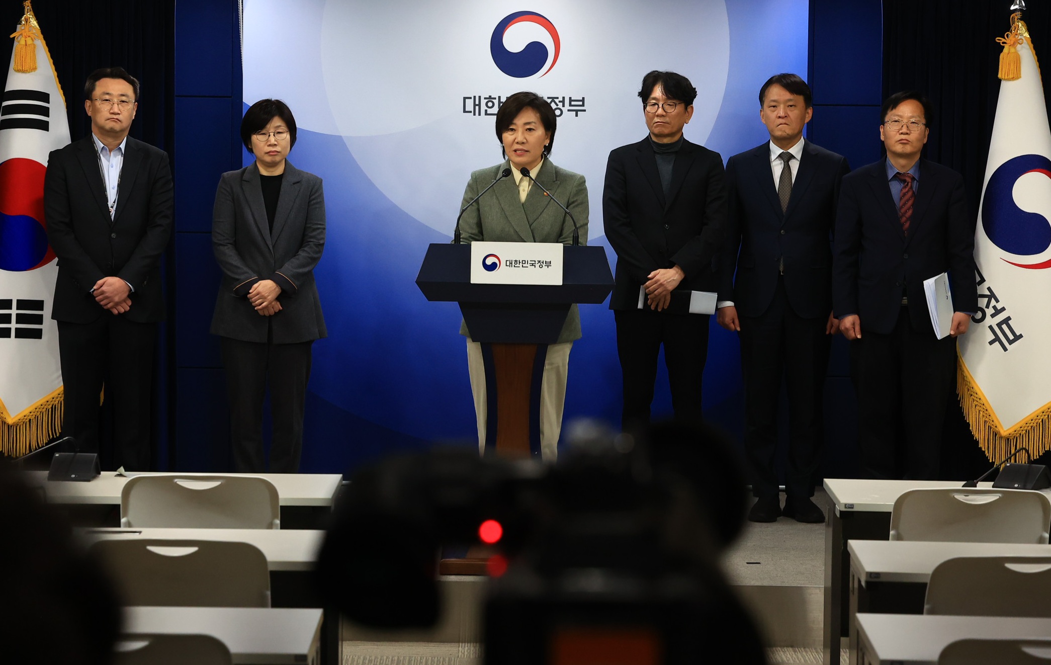 송미령 장관, 농림축산식품부 소관 4개 법률안 본회의 의결에 대한 입장 브리핑
