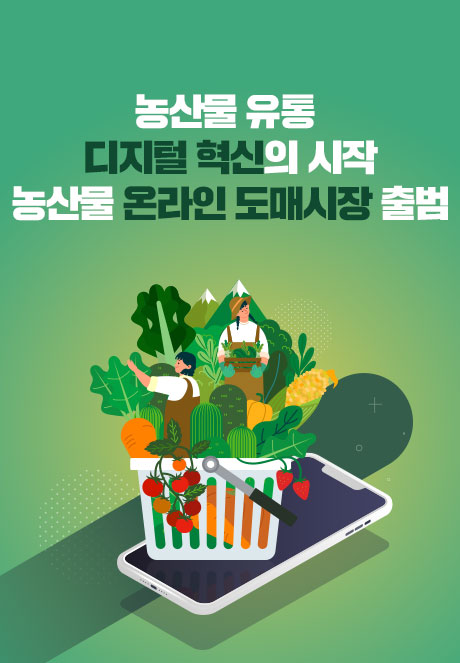 농산물 유통 디지털 혁신의 시작 농산물 온라인 도매시장 출범