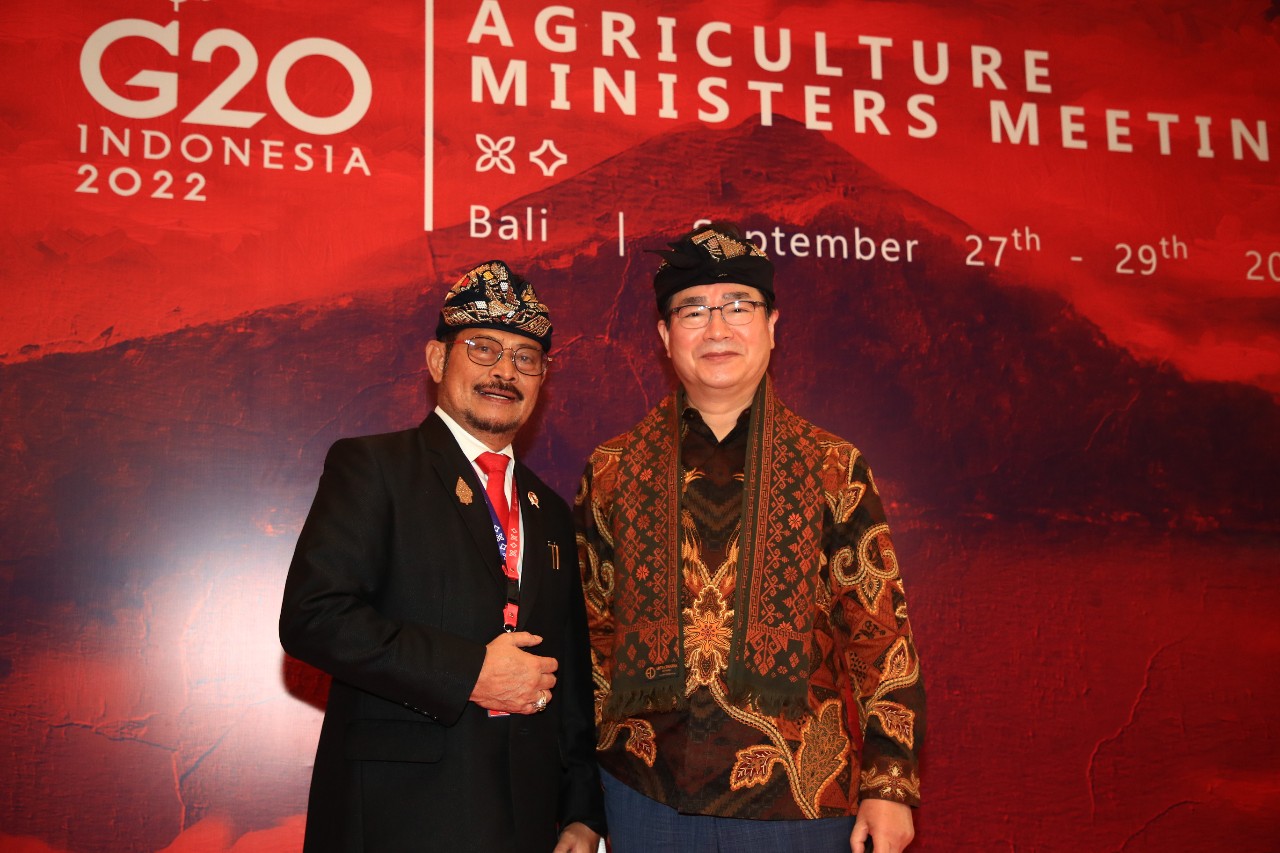 정황근 장관, G20 농업장관회의 참석