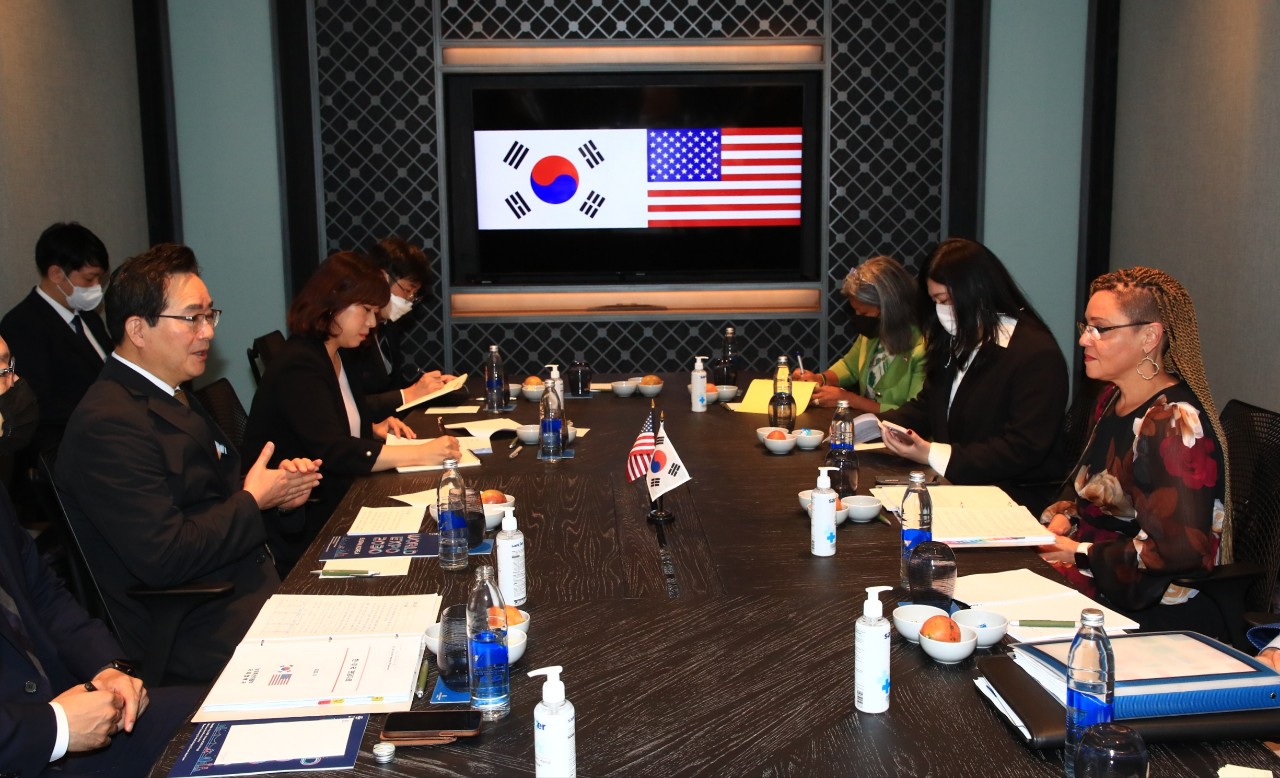 정황근 장관, G20 농업장관회의 계기 한-미 양자 면담